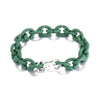 bracelet caoutchouc silicone vert