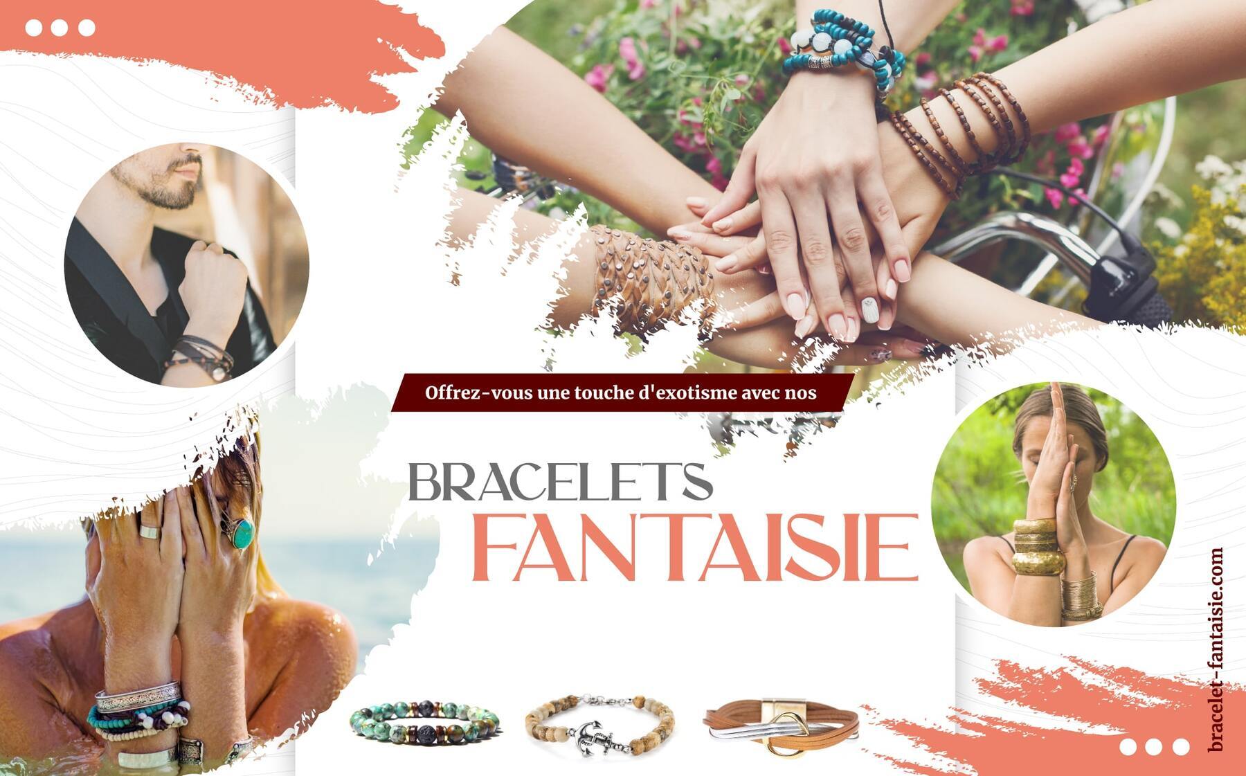 Bracelet fantaisie femme  Bracelet fantaisie, Bijoux, Bijoux mode