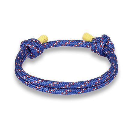 bracelet homme corde bleu