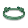 bracelet homme corde vert
