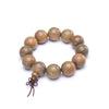bracelet perle de bois homme naturel