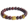 bracelet perle homme bouddha bois