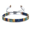 bracelet homme sur cordon bleu