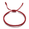 bracelet cordon rouge pour homme