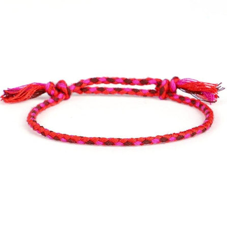 bracelet cordon rouge pour femme