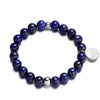 bracelet perle bleu homme tendance
