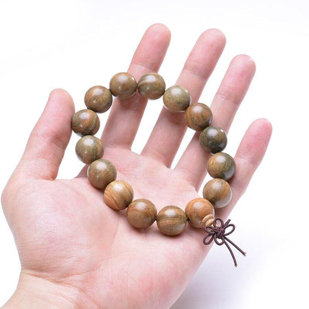 bracelet perle de bois homme tendance