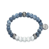 bracelet perle homme bleu tendance