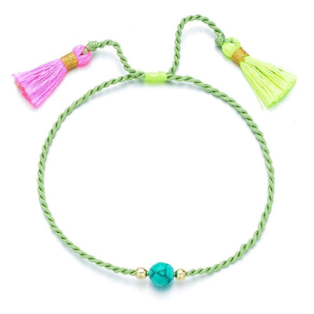 bracelet cordon perle tendance