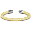 bracelet fantaisie acier femme doré