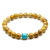 bracelet femme perle bois bouddhiste