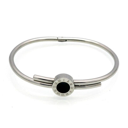 bracelet acier jonc femme tendance
