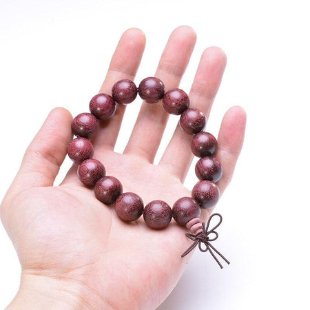 bracelet boule bois homme tendance