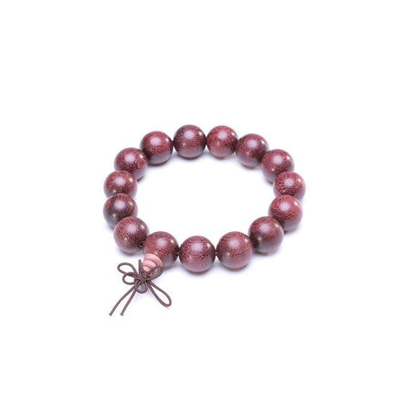 bracelet boule bois homme violette