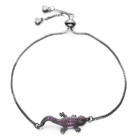 bracelet chaîne noir femme tendance