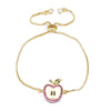 bracelet chaîne femme doré