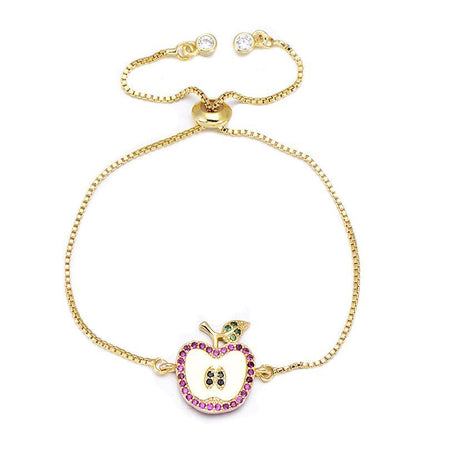 bracelet chaîne femme doré