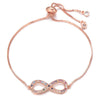 bracelet femme chaîne infini 