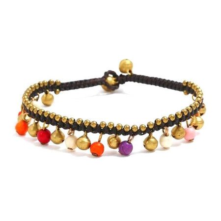 bracelet cheville clochette femme