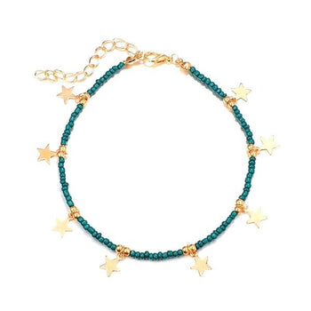 bracelet cheville femme tendance