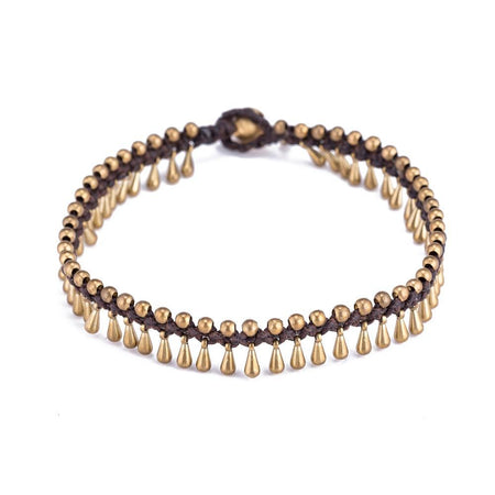 bracelet cheville oriental femme