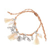 bracelet coquillage cheville femme