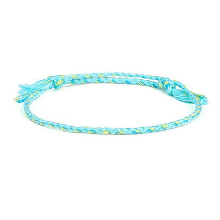bracelet corde turquoise