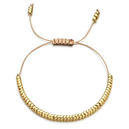 bracelet cordon or femme