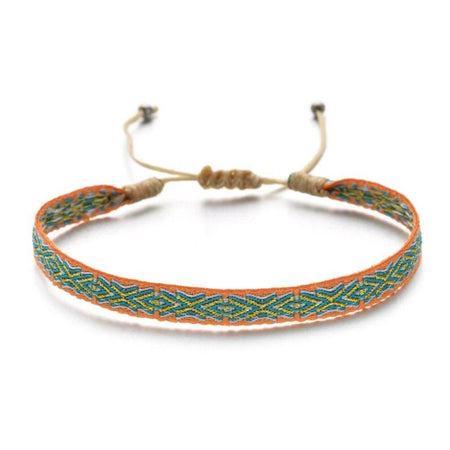 bracelet fait main avec fil de coton