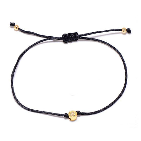 bracelet en cordon femme fin