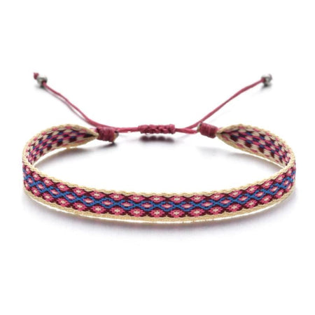 bracelet tissé en coton