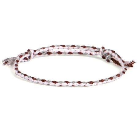 bracelet fil coton tressé
