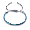 bracelet cordon homme pas cher bleu