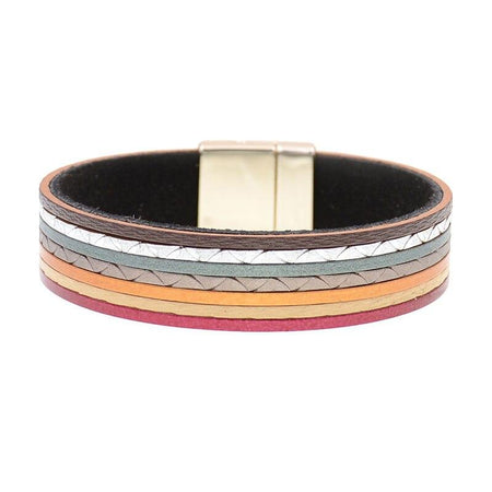 bracelet cuir femme couleur tendance