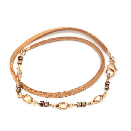 bracelet cuir fantaisie femme