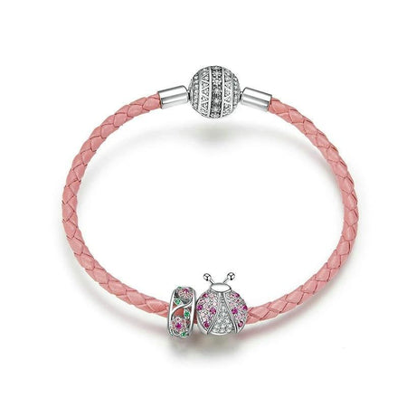 bracelet cuir et argent femme luxe 