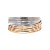 bracelet cuir femme argenté