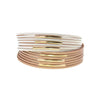 bracelet cuir femme blanc et rose