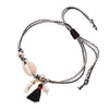 bracelet de cheville femme pompon 