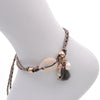 bracelet de cheville pompon tendance