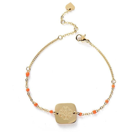 bracelet doré fantaisie pour femme