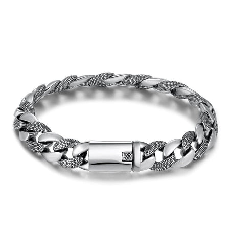 bracelet en argent pour homme