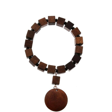 bracelet en bois pour femme tendance