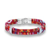 bracelet en corde pour homme rouge