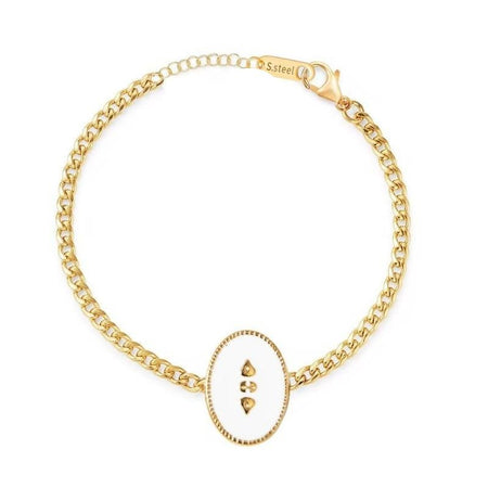 bracelet fantaisie pour femme doré