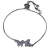 bracelet femme chaîne noir