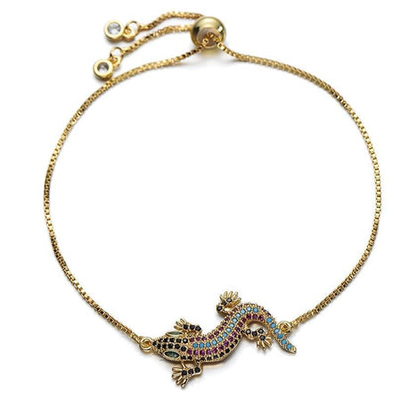 bracelet femme chaîne fine doré