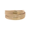 bracelet femme en cuir beige