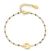 bracelet pour femme doré fin