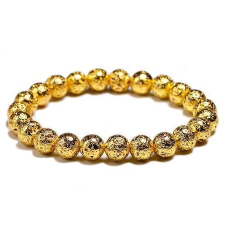 bracelet perle femme pas cher doré